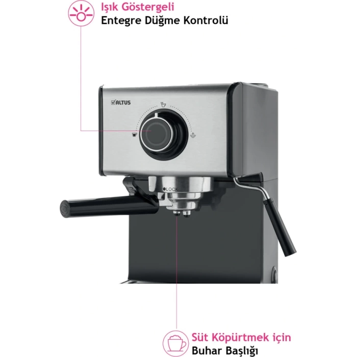 ALTUS AL 4933 ES ESPRESSO MAKINESI