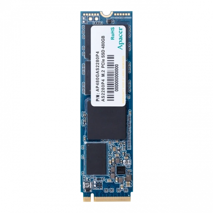 Apacer AS2280P4 1TB 3000/2000MB/s NVMe PCIe Gen3x4 M.2 SSD Disk (AP1TBAS2280P4-1)
