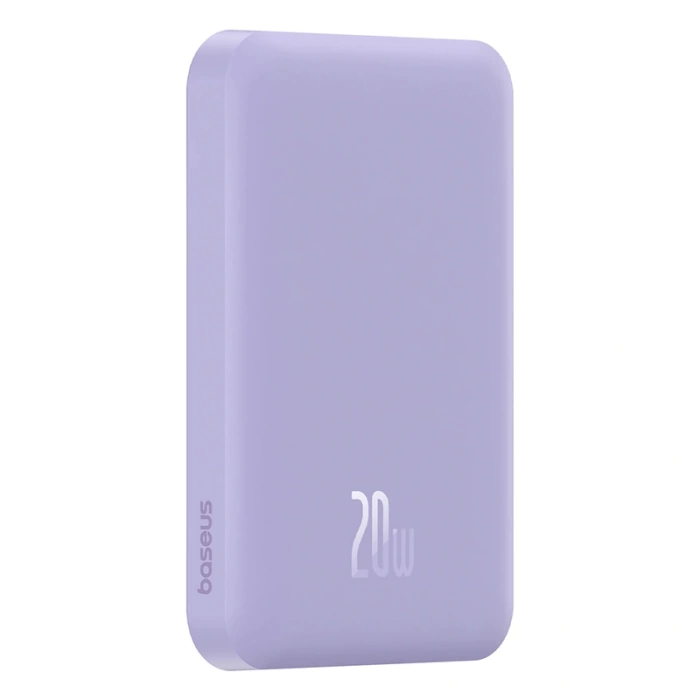 BASEUS MAGSAFE MINI KABLOSZ 5000M 20W POWERBNK MOR