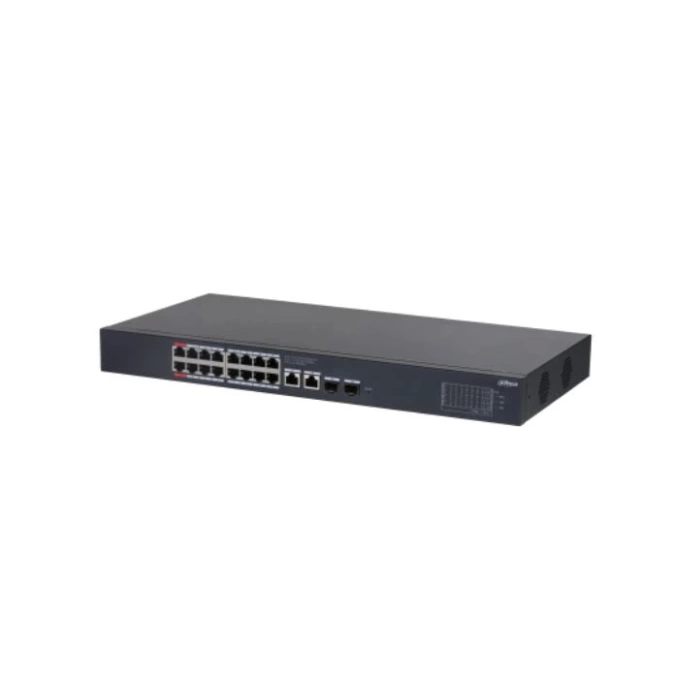 DAHUA CS4220-16GT-240 16 PORT 16XGE-2XGE-2XGE/SFP BULUT YÖNETİLEBİLİR 240W POE SWİTCH