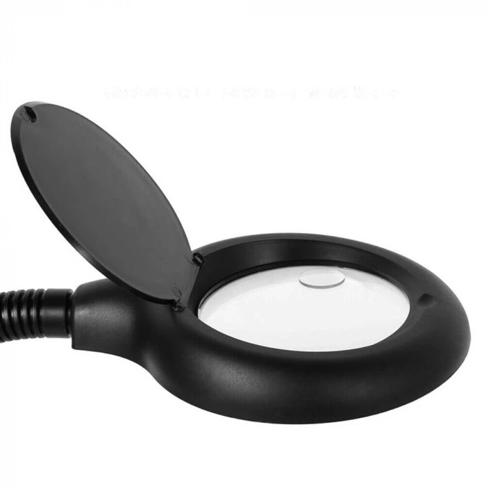 Esnek 5x /10x,40 Led Işıklı Büyüteç ,lamba  Büyüteç Okuma, Çalışma Lehim Masa Lambası A808