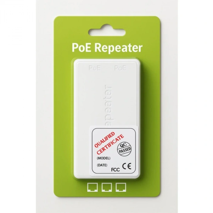 EZCOOL EZ-102JL 1 GİRİŞ 2 ÇIKIŞ POE REPEATER (ÇOKLAYICI)