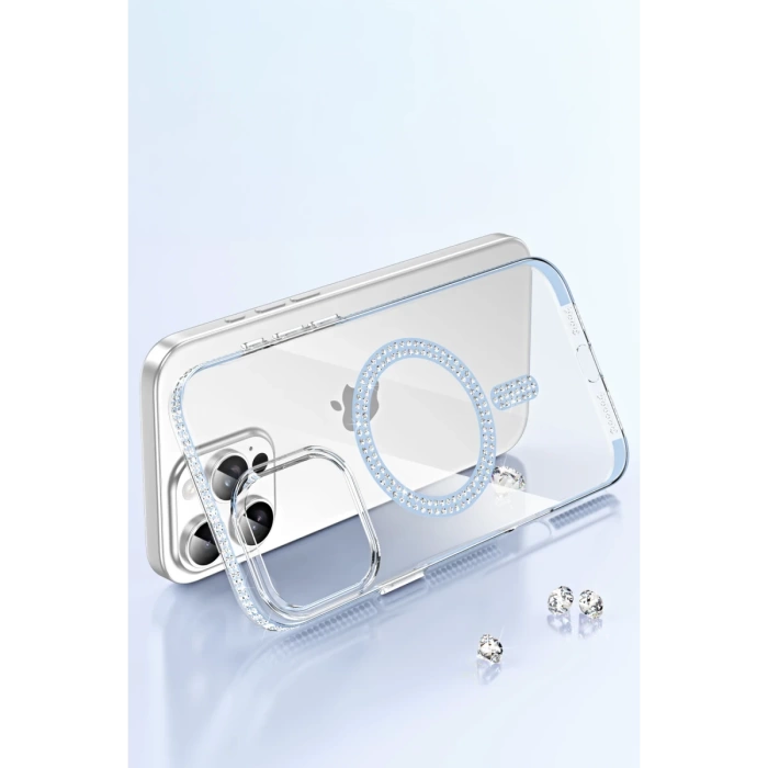 Joko Apple iPhone 15 Pro Max Move Taşlı Magsafe Kapak