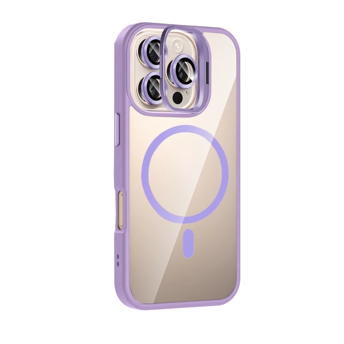 Joko Apple iPhone 16 Pro Max Remim Lensli Magsafe Standlı Kapak
