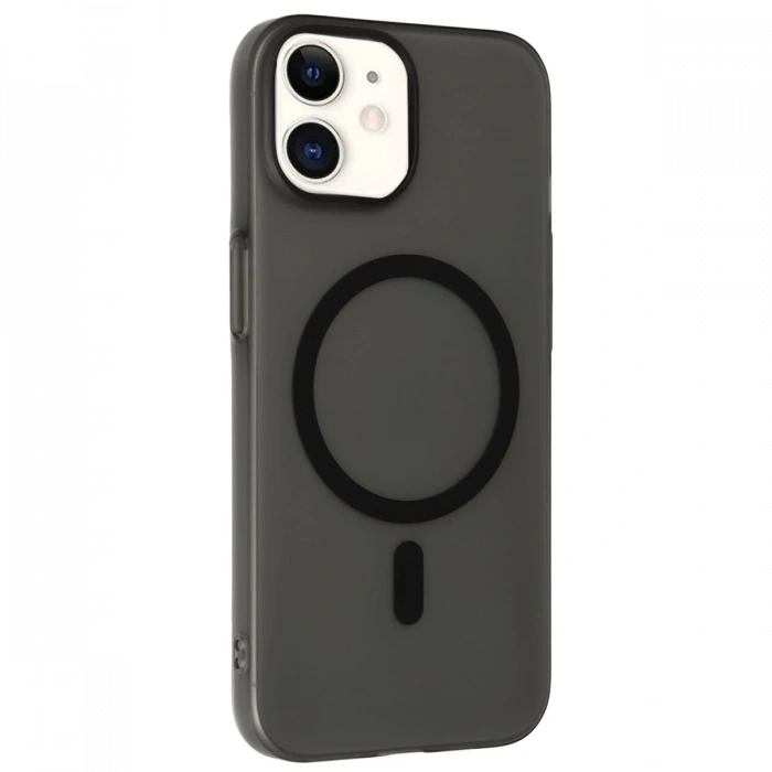 iPhone 12 Tuna PC Slim Magsafe Kapak - Siyah