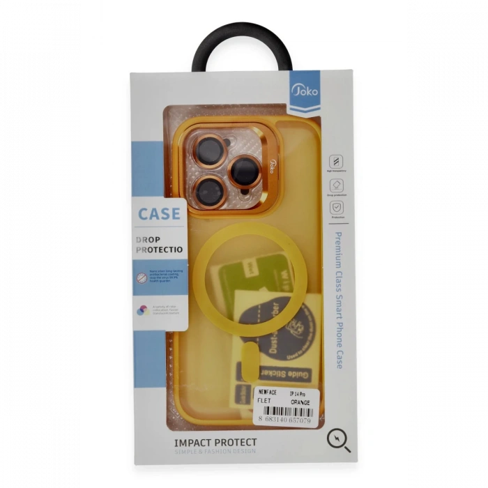 iPhone 14 Pro Kılıf Flet Lens Magsafe Kapak