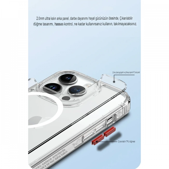 Joko iPhone 14 Pro Kılıf Ramos Magsafe Kapak