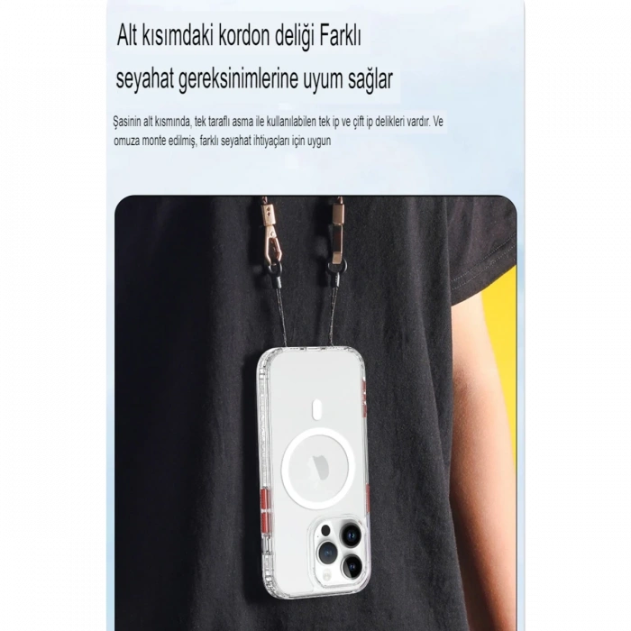 Joko iPhone 14 Pro Kılıf Ramos Magsafe Kapak