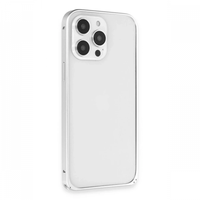 Joko iPhone 15 Pro Kılıf Metal Bumper Magneticsafe Kapak