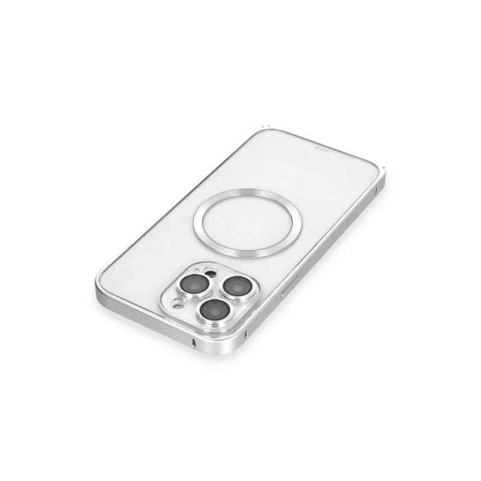 Joko iPhone 15 Pro Kılıf Metal Bumper Magneticsafe Kapak