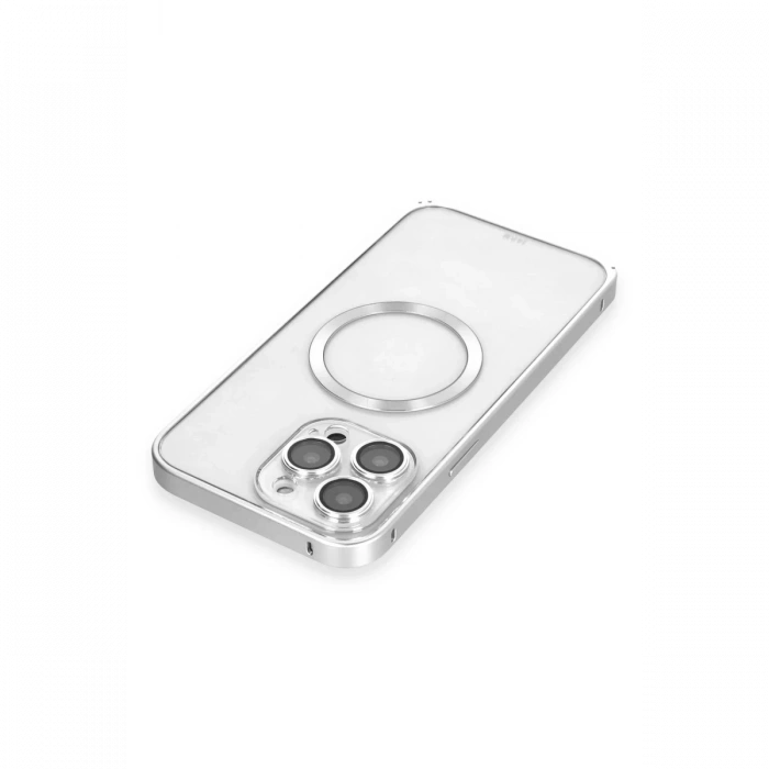 Joko iPhone 15 Pro Kılıf Metal Bumper Magneticsafe Kapak