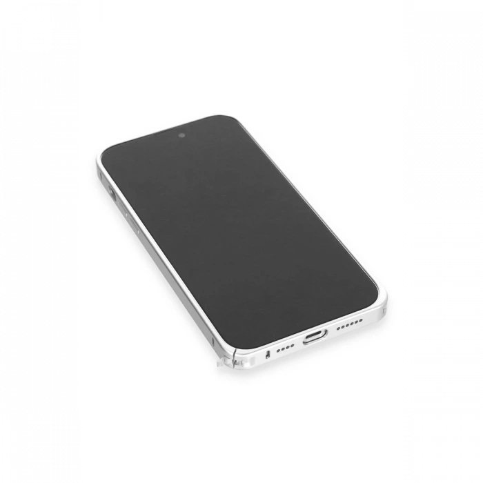 Joko iPhone 15 Pro Kılıf Metal Bumper Magneticsafe Kapak
