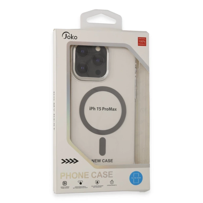 Joko iPhone 15 Pro Max Kılıf Bubble Magsafe Kapak