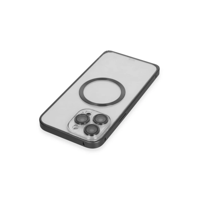 Joko iPhone 15 Pro Max Kılıf Metal Bumper Magneticsafe Kapak