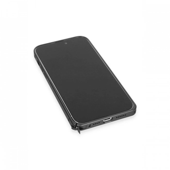 Joko iPhone 15 Pro Max Kılıf Metal Bumper Magneticsafe Kapak