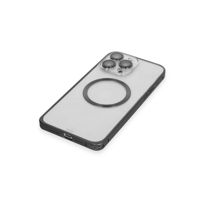 Joko iPhone 15 Pro Max Kılıf Metal Bumper Magneticsafe Kapak