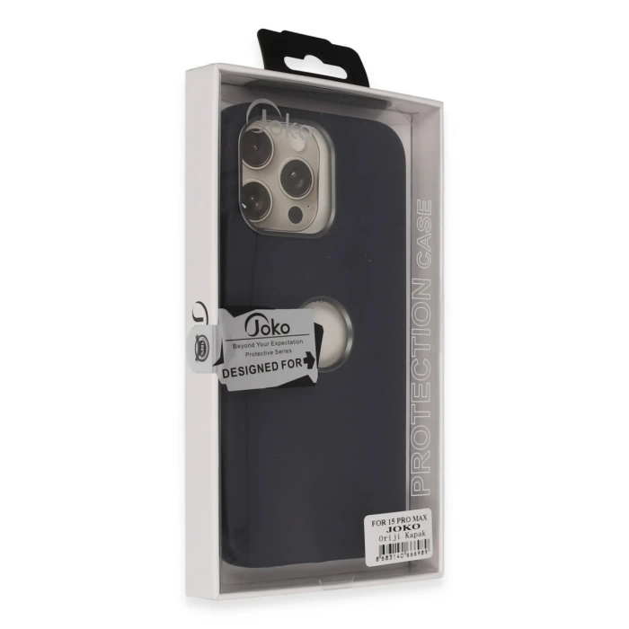 Joko iPhone 15 Pro Oriji Kapak - Lacivert