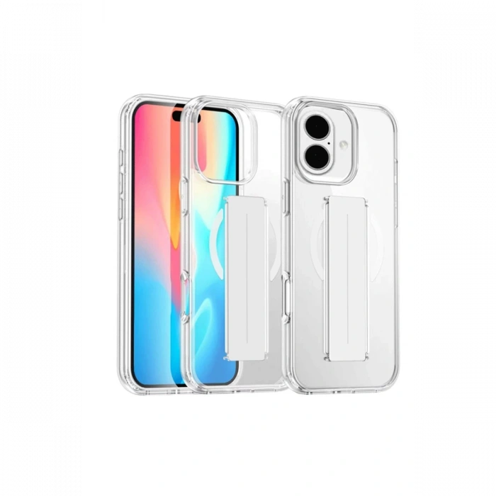 iPhone 16 Kılıf Alfa Magsafe Standlı Kapak