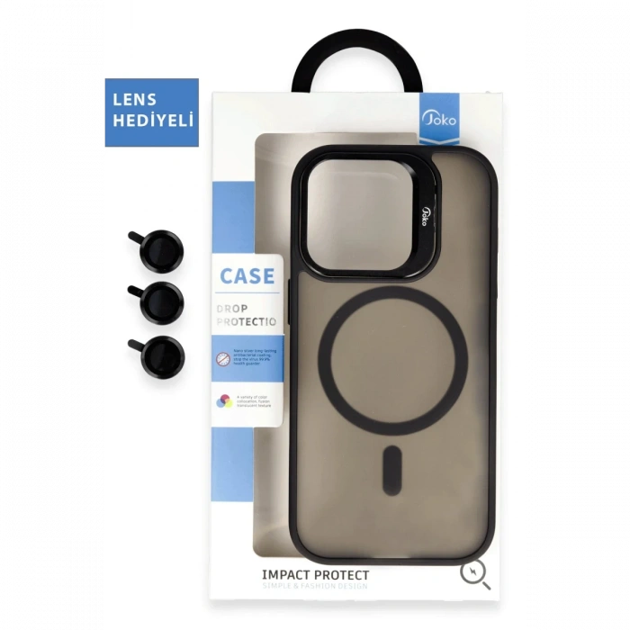 iPhone 16 Pro Flet Lens Magsafe Kapak