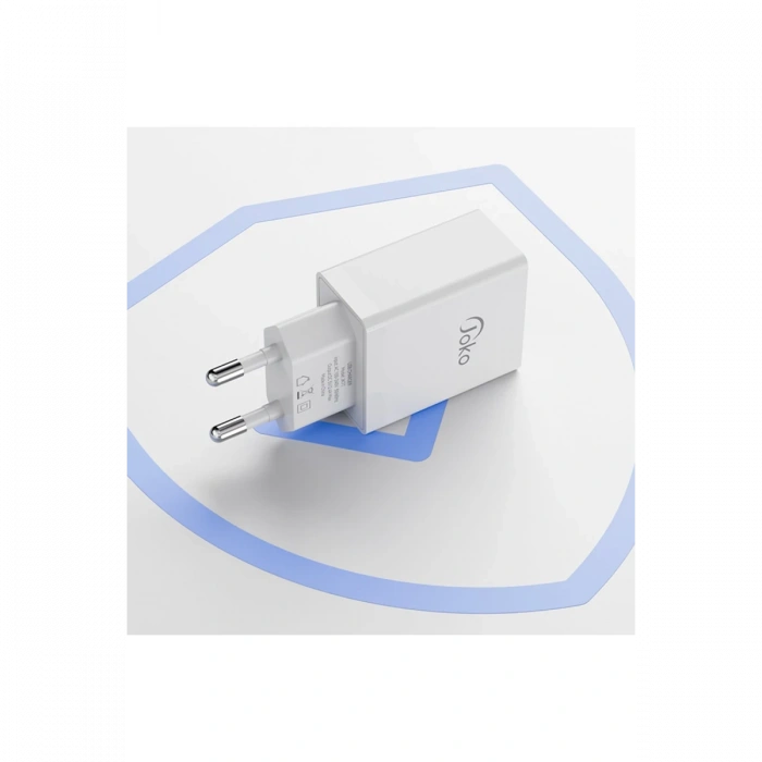 JK77 12W + PX17 1M 2.4A Usb to Lightning Kablolu PD Şarj Cihazı