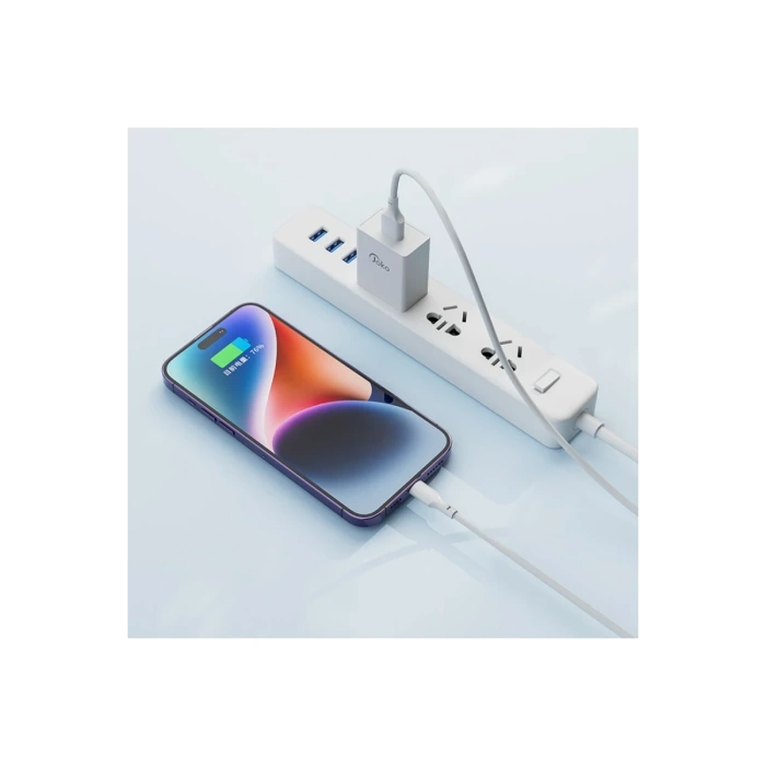 Joko JK77 12W + PX17 1M 2.4A Usb to Lightning Kablolu PD Şarj Cihazı