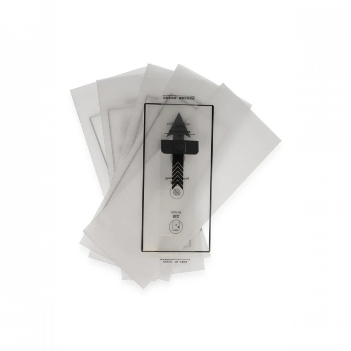 Samsung Galaxy S23 Ultra AutoKit 5in1 Fiber Hayalet Cam Ekran Koruyucu