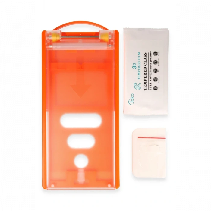 Samsung Galaxy S23 Ultra AutoKit 5in1 Fiber Hayalet Cam Ekran Koruyucu