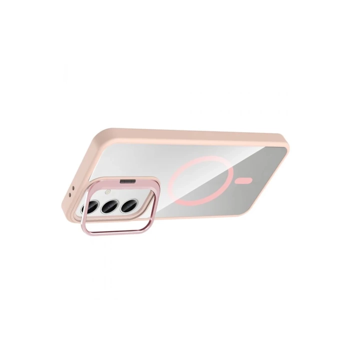 Joko Samsung Galaxy S24 FE Remim Lensli Magsafe Standlı Kapak