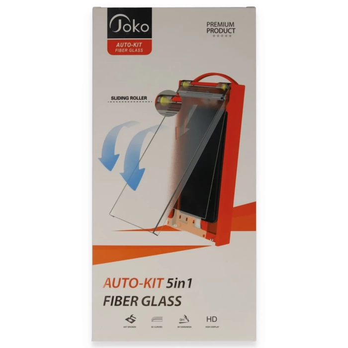 Joko Xiaomi Redmi Note 14 Pro 4G AutoKit 5in1 Fiber Cam Ekran Koruyucu