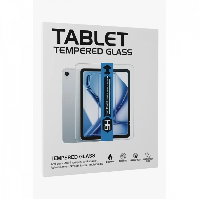 Joy Tekno Apple iPad 10.2 (9.nesil) Magic Tablet Cam Ekran Koruyucu - Şeffaf