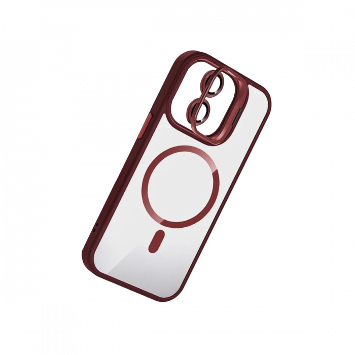 Joy Tekno Apple iPhone 11 Remim Lensli Magsafe Standlı Kapak