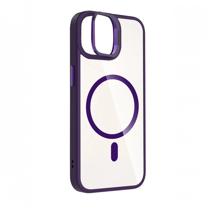 Joy Tekno Apple iPhone 11 Remim Lensli Magsafe Standlı Kapak