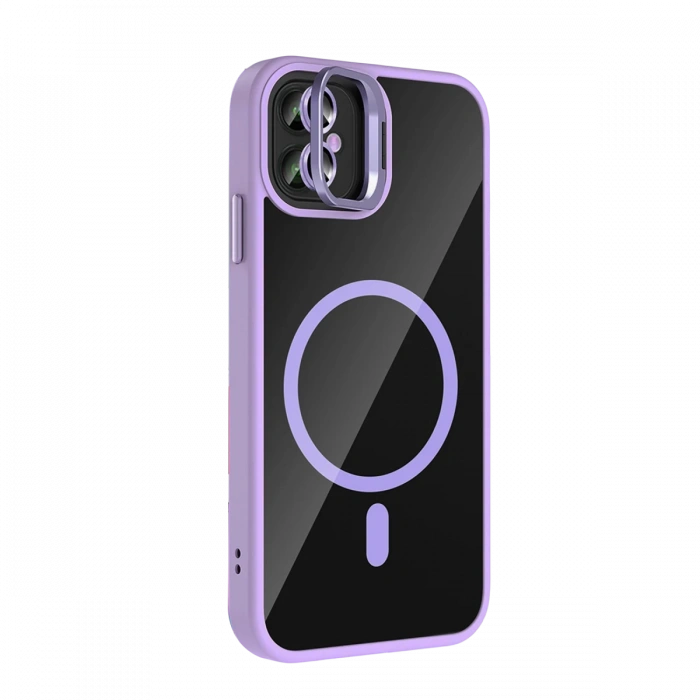 Joy Tekno Apple iPhone 11 Remim Lensli Magsafe Standlı Kapak