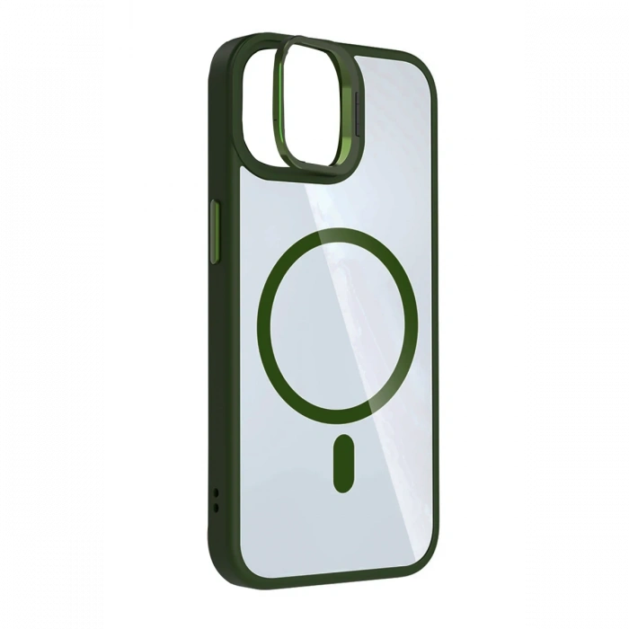 Joy Tekno Apple iPhone 11 Remim Lensli Magsafe Standlı Kapak