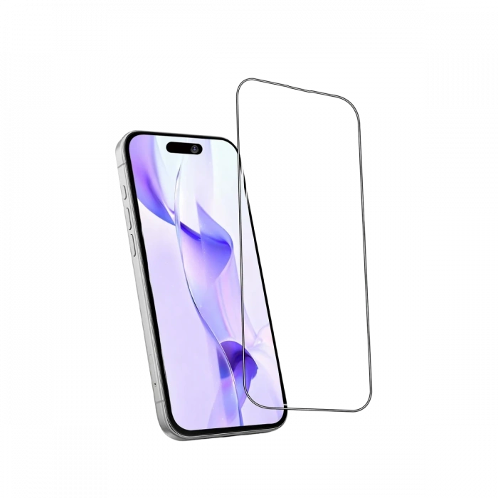 Joy Tekno Apple iPhone 13 Pro Max Bilvis 5in1 3D Magic Cam Ekran Koruyucu - Siyah