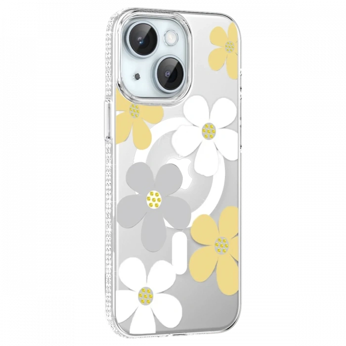 Joy Tekno Apple iPhone 14 Floral Magsafe Kapak