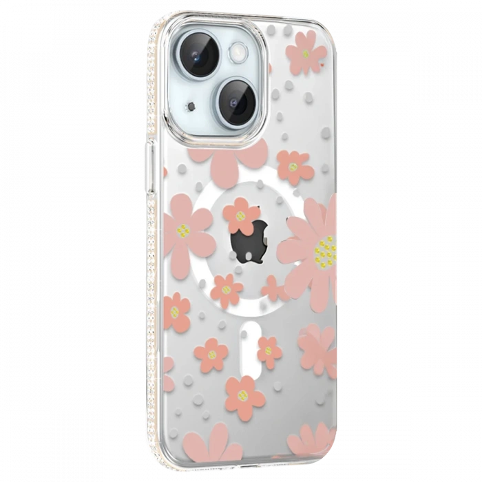 Joy Tekno Apple iPhone 14 Floral Magsafe Kapak