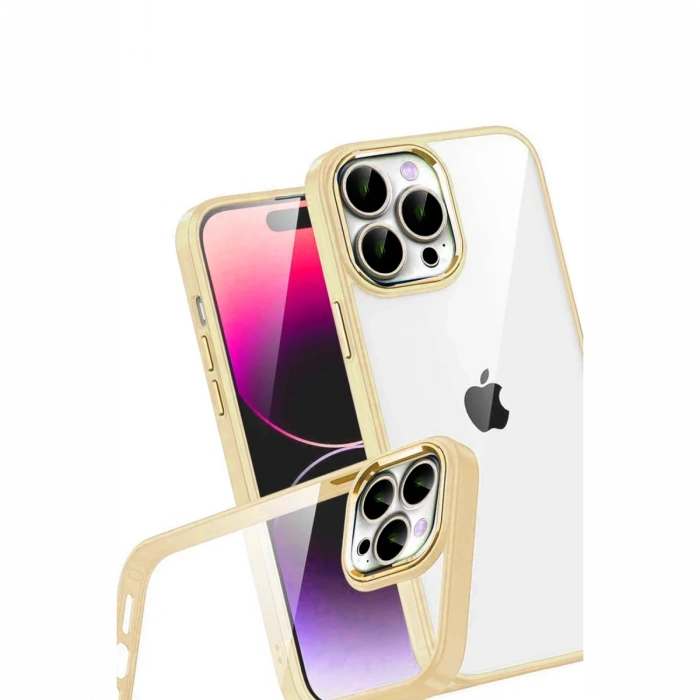 Joy Tekno Apple iPhone 15 Pro Max Razer Lensli Silikon