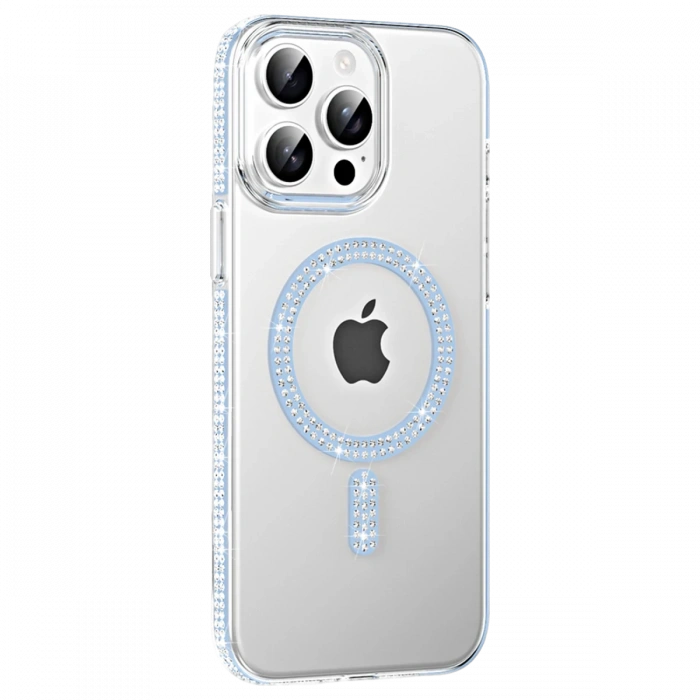 Joy Tekno Apple iPhone 15 Pro Move Taşlı Magsafe Kapak