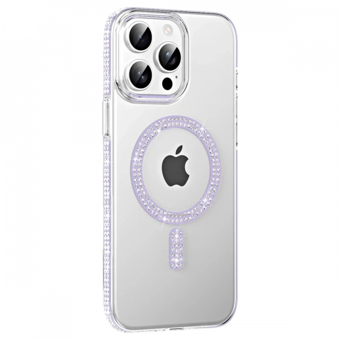 Joy Tekno Apple iPhone 15 Pro Move Taşlı Magsafe Kapak