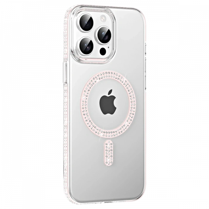 Joy Tekno Apple iPhone 15 Pro Move Taşlı Magsafe Kapak