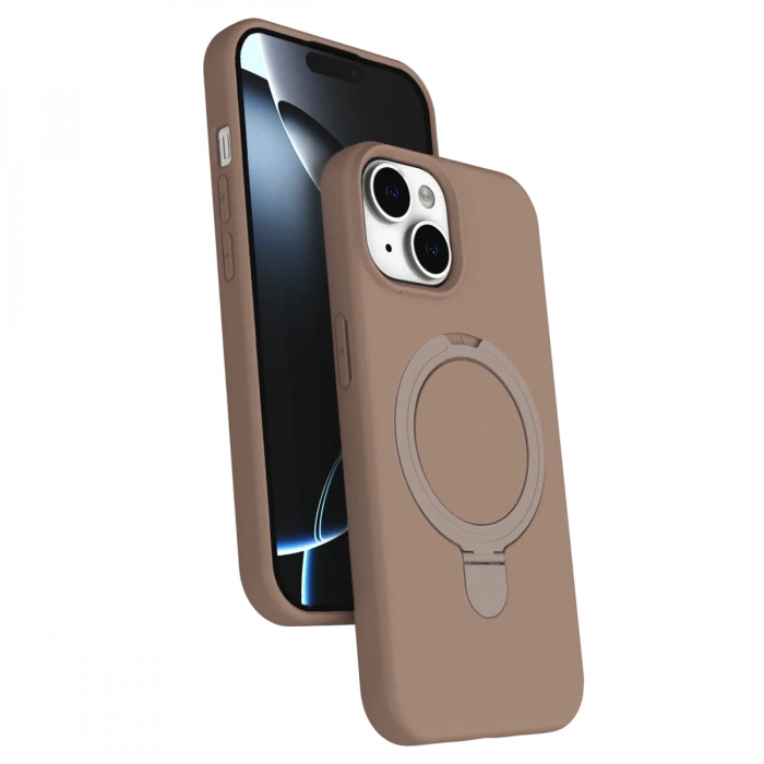 Apple iPhone 15 Regal Magsafe Standlı Kapak