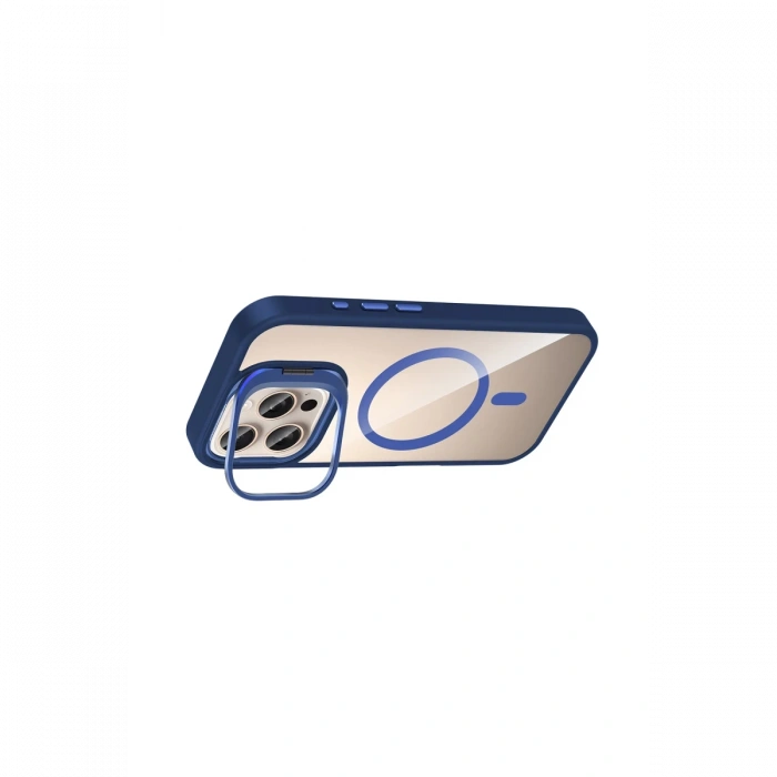 Joy Tekno Apple iPhone 16 Pro Max Remim Lensli Magsafe Standlı Kapak