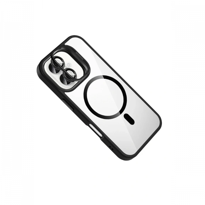 Joy Tekno Apple iPhone 16 Remim Lensli Magsafe Standlı Kapak