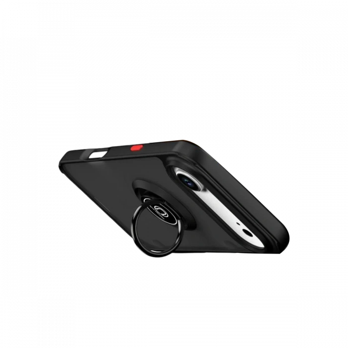 Apple iPhone 17 Air Montreal Yüzüklü Silikon Kapak