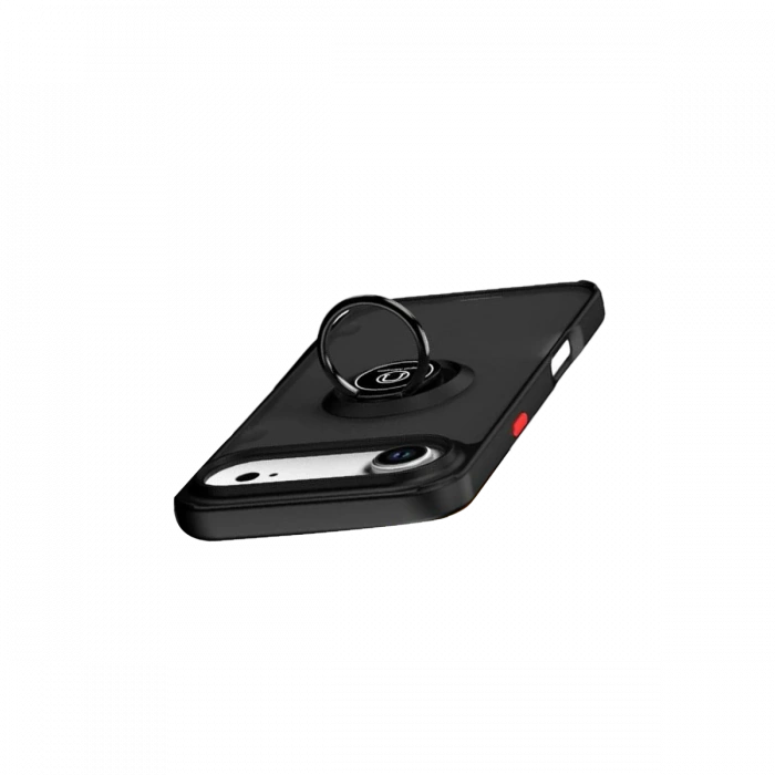 Apple iPhone 17 Air Montreal Yüzüklü Silikon Kapak