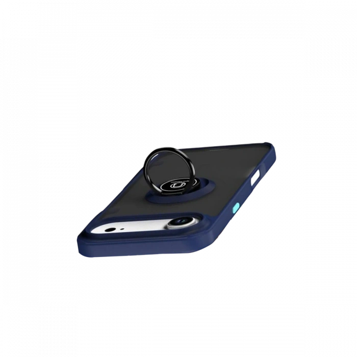 Apple iPhone 17 Air Montreal Yüzüklü Silikon Kapak