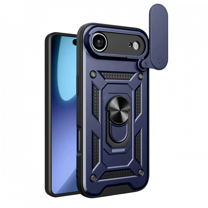 Apple iPhone 17 Air Pars Lens Yüzüklü Silikon