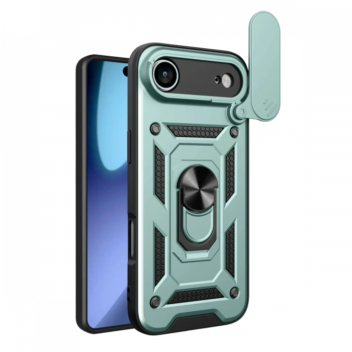 Apple iPhone 17 Air Pars Lens Yüzüklü Silikon