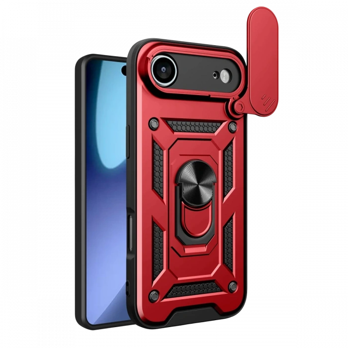 Apple iPhone 17 Air Pars Lens Yüzüklü Silikon